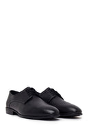 Male Black Lace-Up Leather Classic Shoes | Derimod