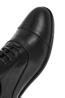 Men's Black Laced Leather Classic Shoes | Derimod