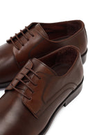 Men's Brown Laced Leather Classic Shoes | Derimod