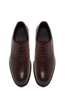 Men's Brown Laced Leather Classic Shoes | Derimod