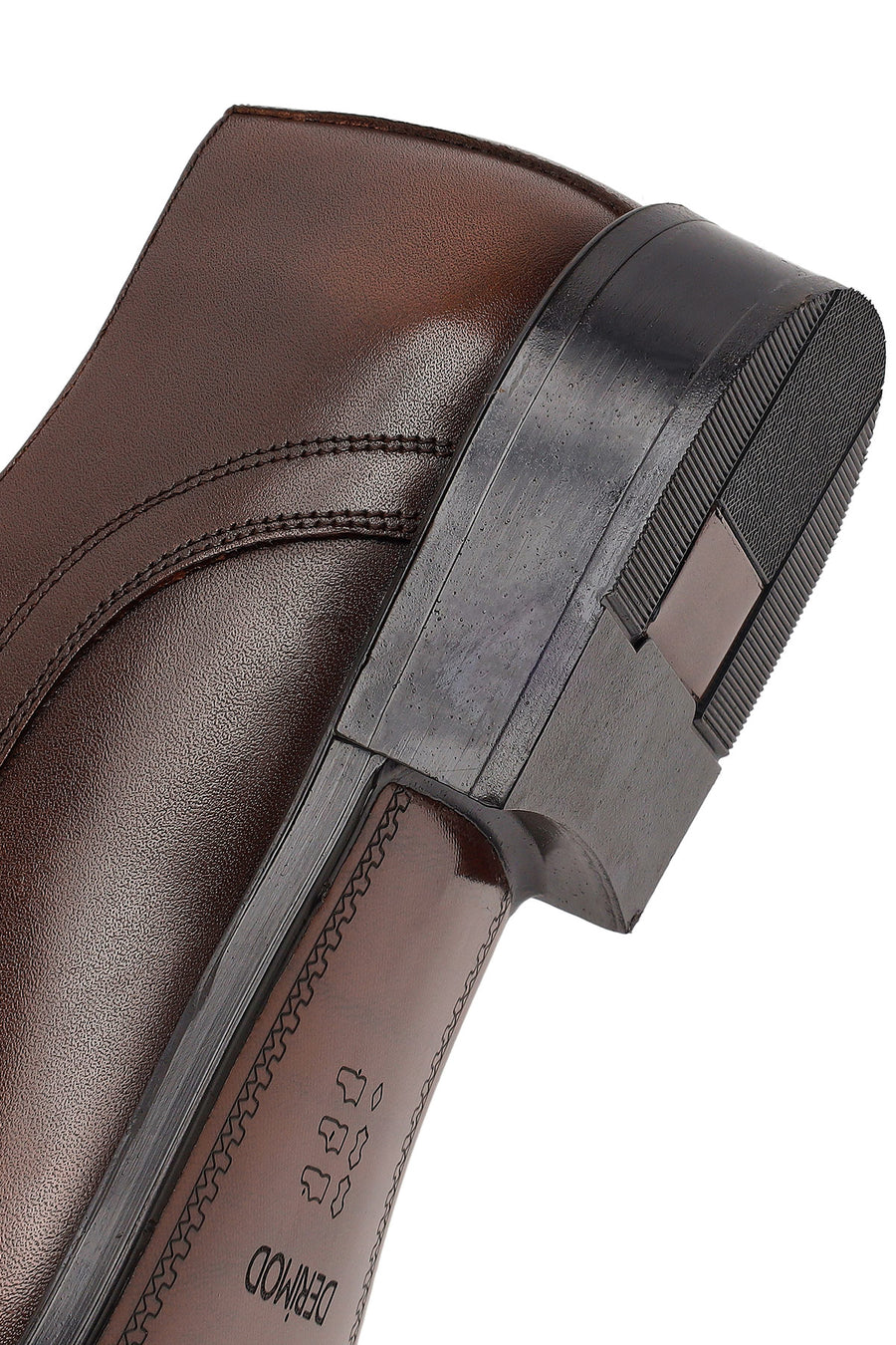 Men's Brown Laced Leather Classic Shoes