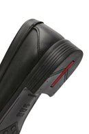 Men's Black Leather Loafer | Derimod