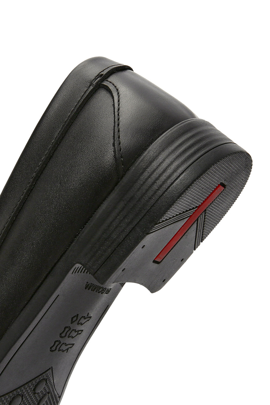 Men's Black Leather Loafer
