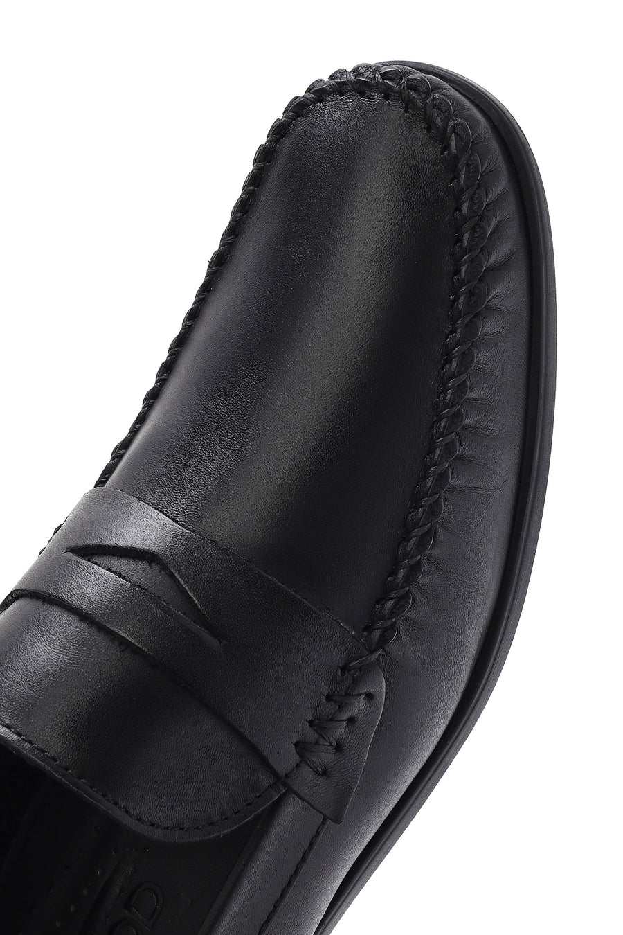 Erkek Siyah Deri Loafer