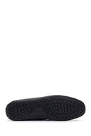 Erkek Lacivert Püsküllü Deri Loafer | Derimod