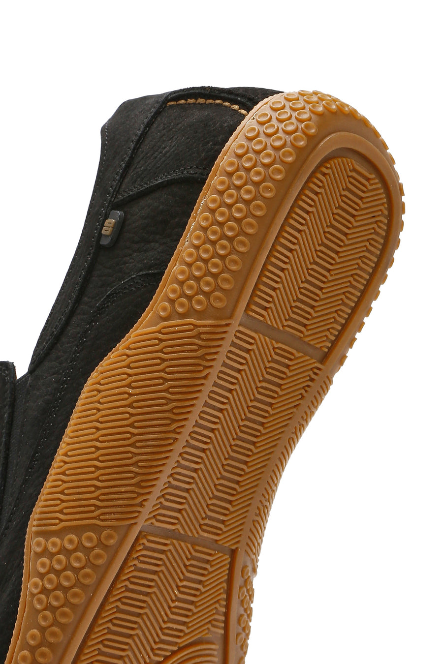 Men's Black Nubuck Leather Comfort Loafer