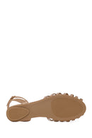 Kadın Bronz Taşlı Sandalet | Derimod