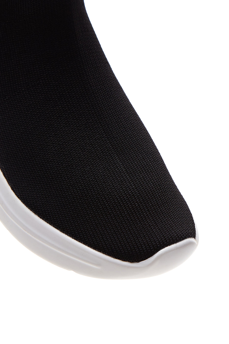 Women's Black High Top Sneaker