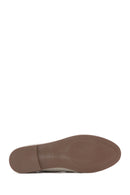 
Women's Beige Buckled Leather Loafer
 | Derimod