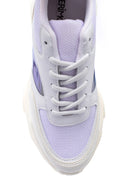 Women's Suede Detailed Sneaker | Derimod