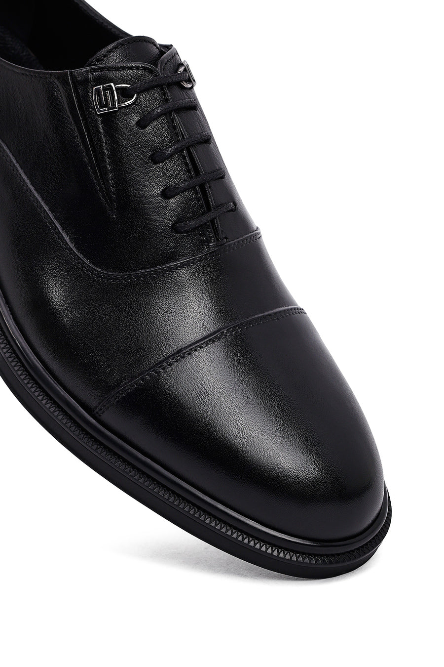 Derimod Fly Male Black Lace-Up Leather Casual Shoes