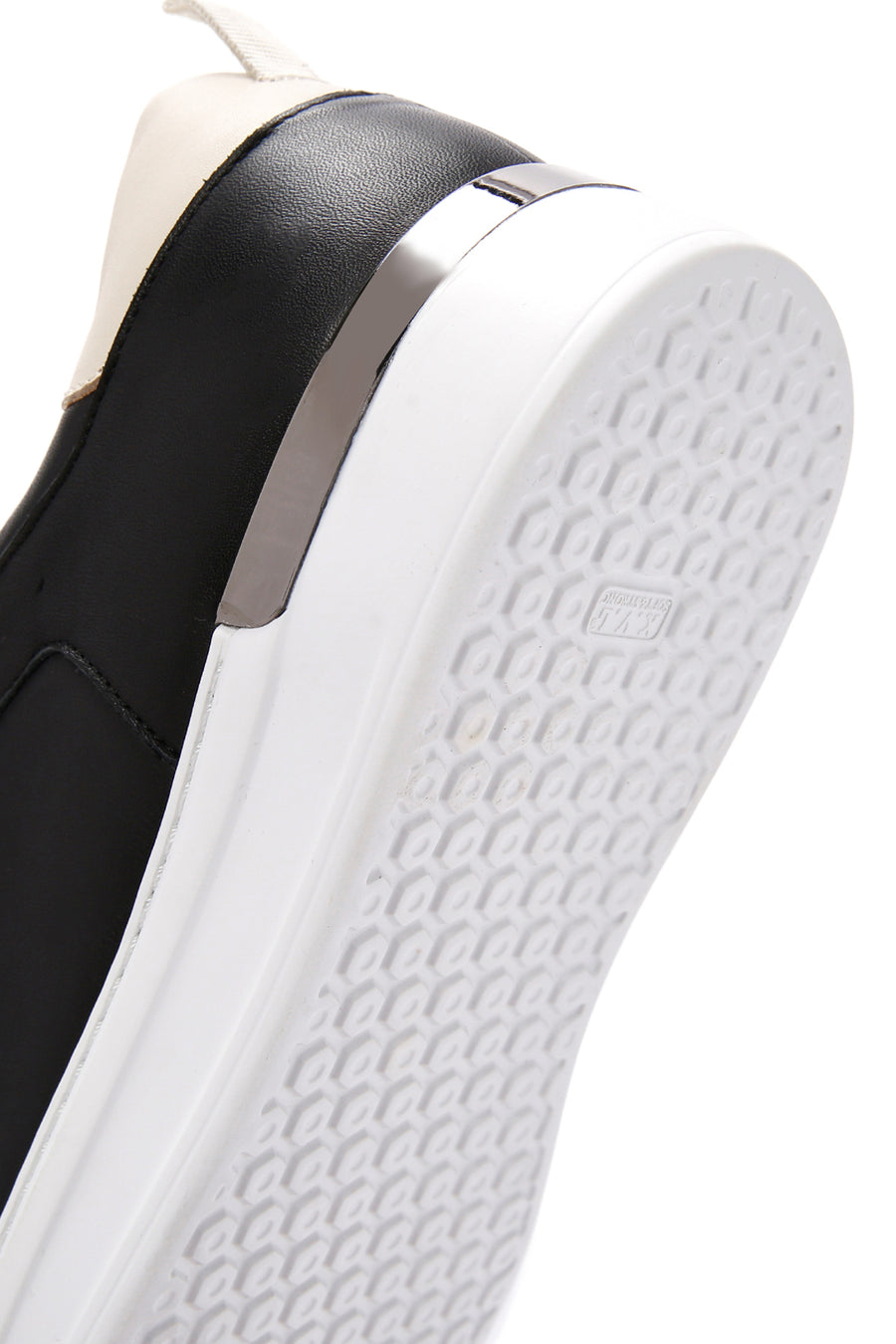 Erkek Siyah Bağcıklı Deri Sneaker
