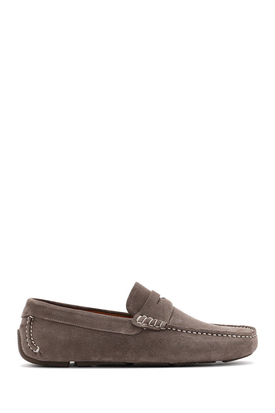 Men's Mink Suede Leather Loafer 25SFD630310 | Derimod