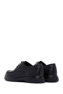 Male Black Lace-up Leather Casual Shoes | Derimod