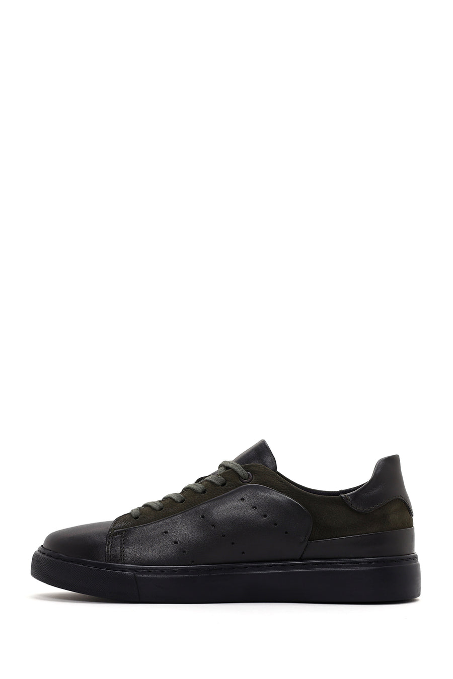 Men's Green Leather Sneaker