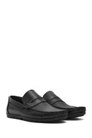 Erkek Siyah Deri Casual Loafer | Derimod