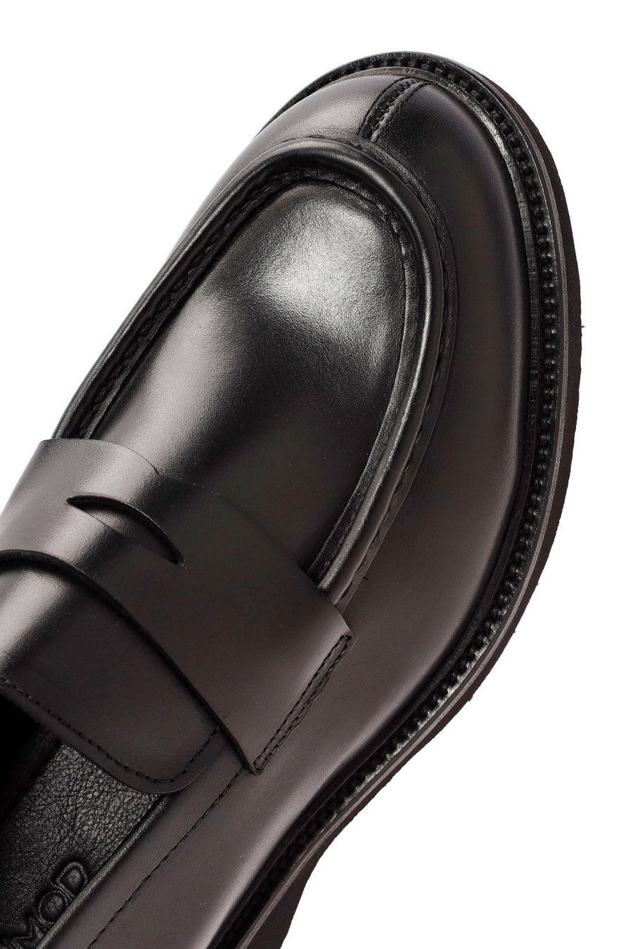 Erkek Siyah Deri Casual Loafer