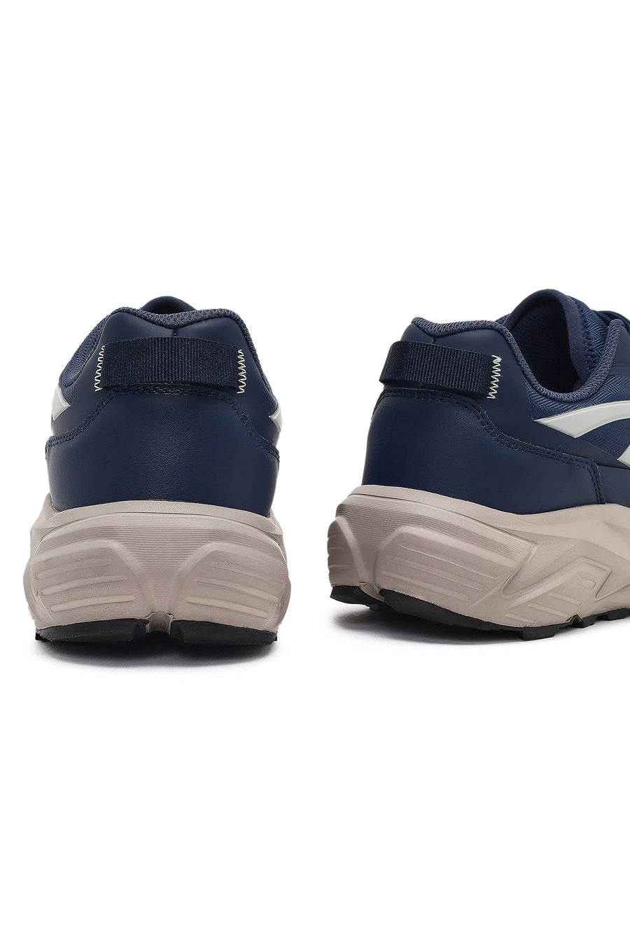 Derimod Studio Men's Navy Blue Lace-Up Thick-Soled Sneaker