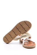 Women's Embroidered Sandals | Derimod