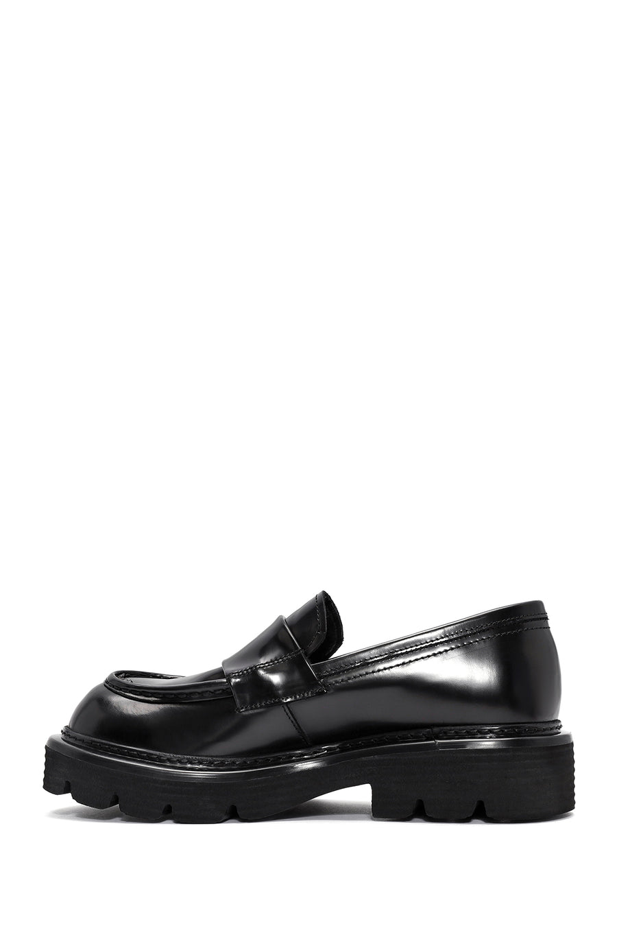 Erkek Siyah Deri Casual Loafer