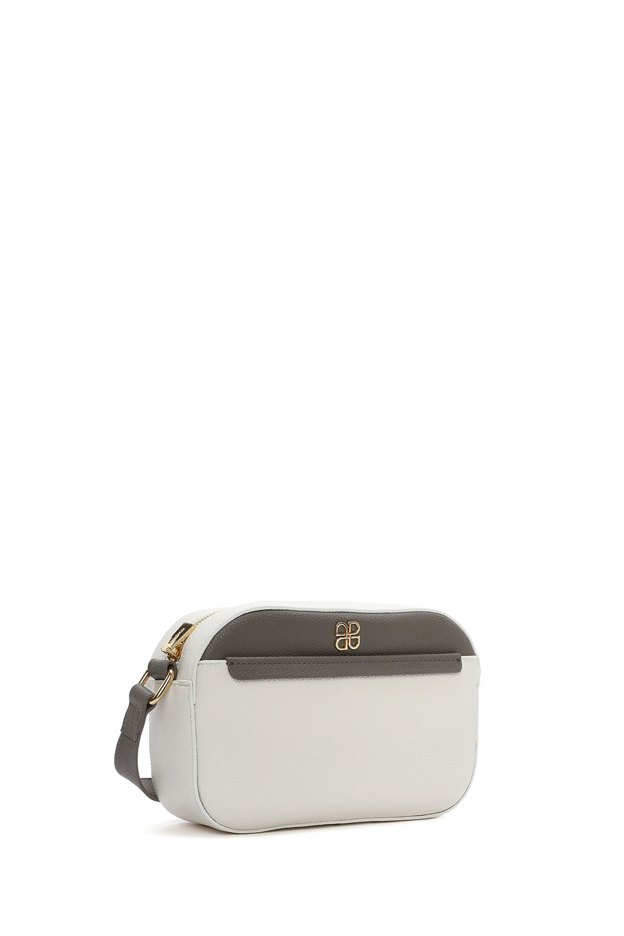 Women's White Long Strap Crossbody Bag