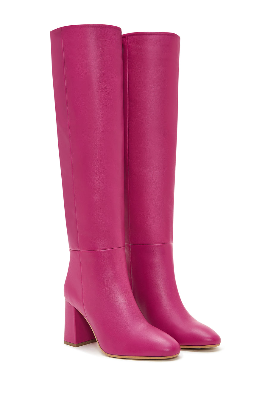Women's Leather Heeled Boots
