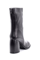 Women's Heeled Leather Boots | Derimod