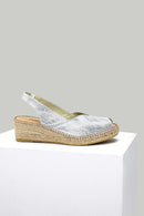Women's White Leather Sandals | Derimod