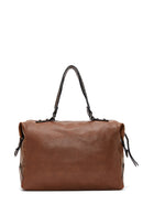 Woman Camel Long-Strap Casual Shoulder Bag | Derimod