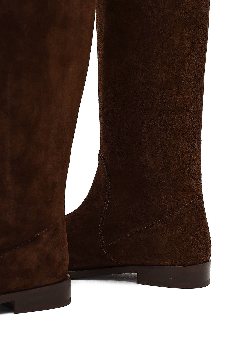 Women's Brown Suede Leather Boot