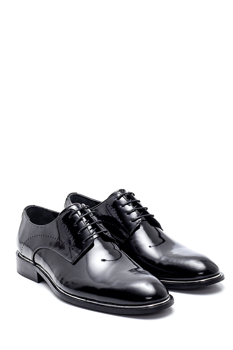 Men's Leather Patent Leather Classic Shoes