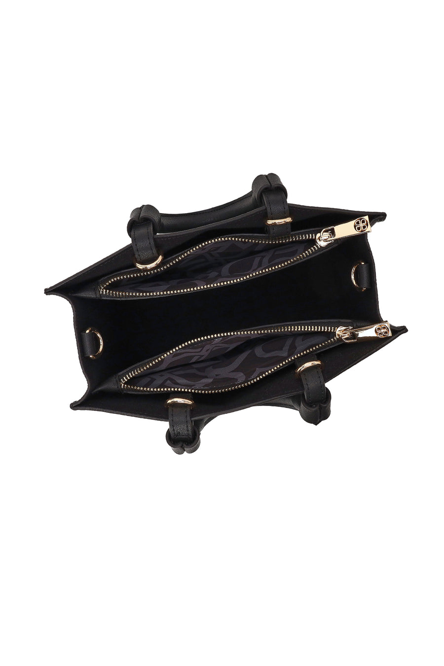 Woman Black Long-Strap Casual Shoulder Bag