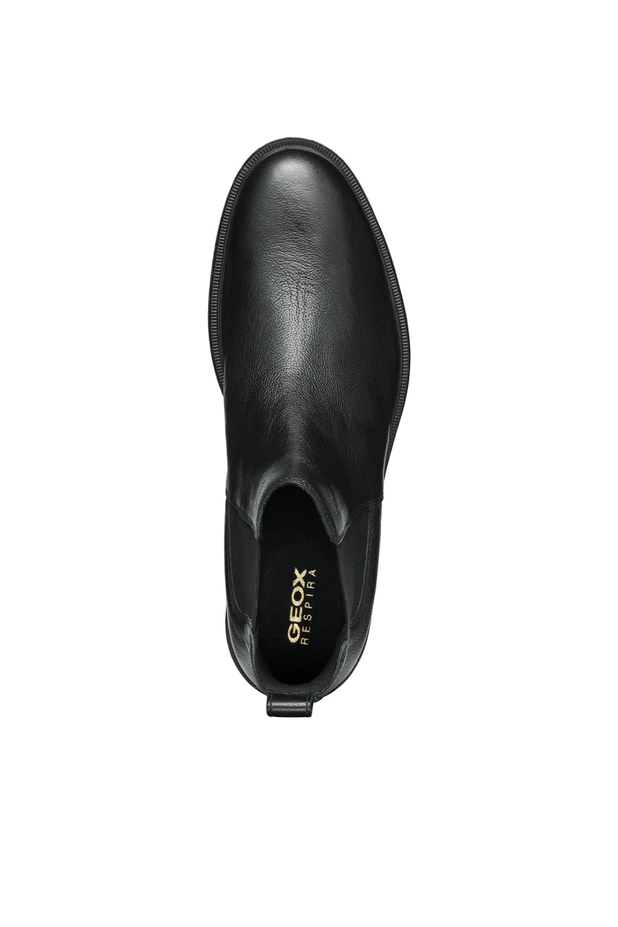Geox Men's Black Terence Leather Chelsea Boots