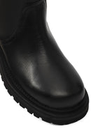 Women's Black Leather Boots | Derimod