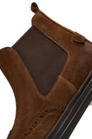 Men's Suede Leather Chelsea Boots | Derimod