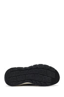 Men's Navy Blue Lace-Up Nubuck Leather Sneaker | Derimod