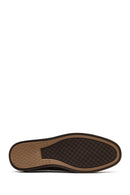 Woman Brown Buckled Suede Comfort Loafer | Derimod