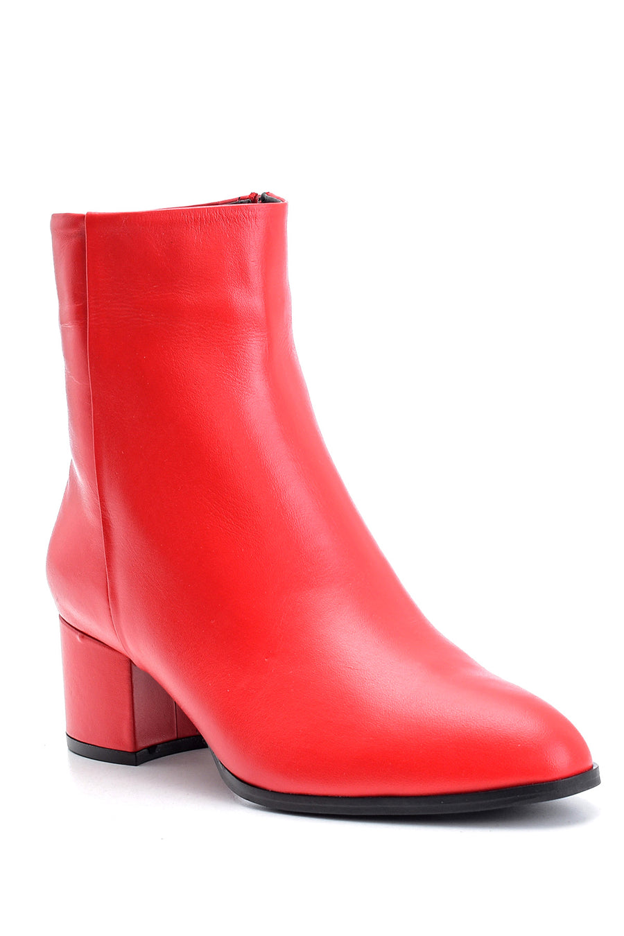 Women's Heeled Leather Boots