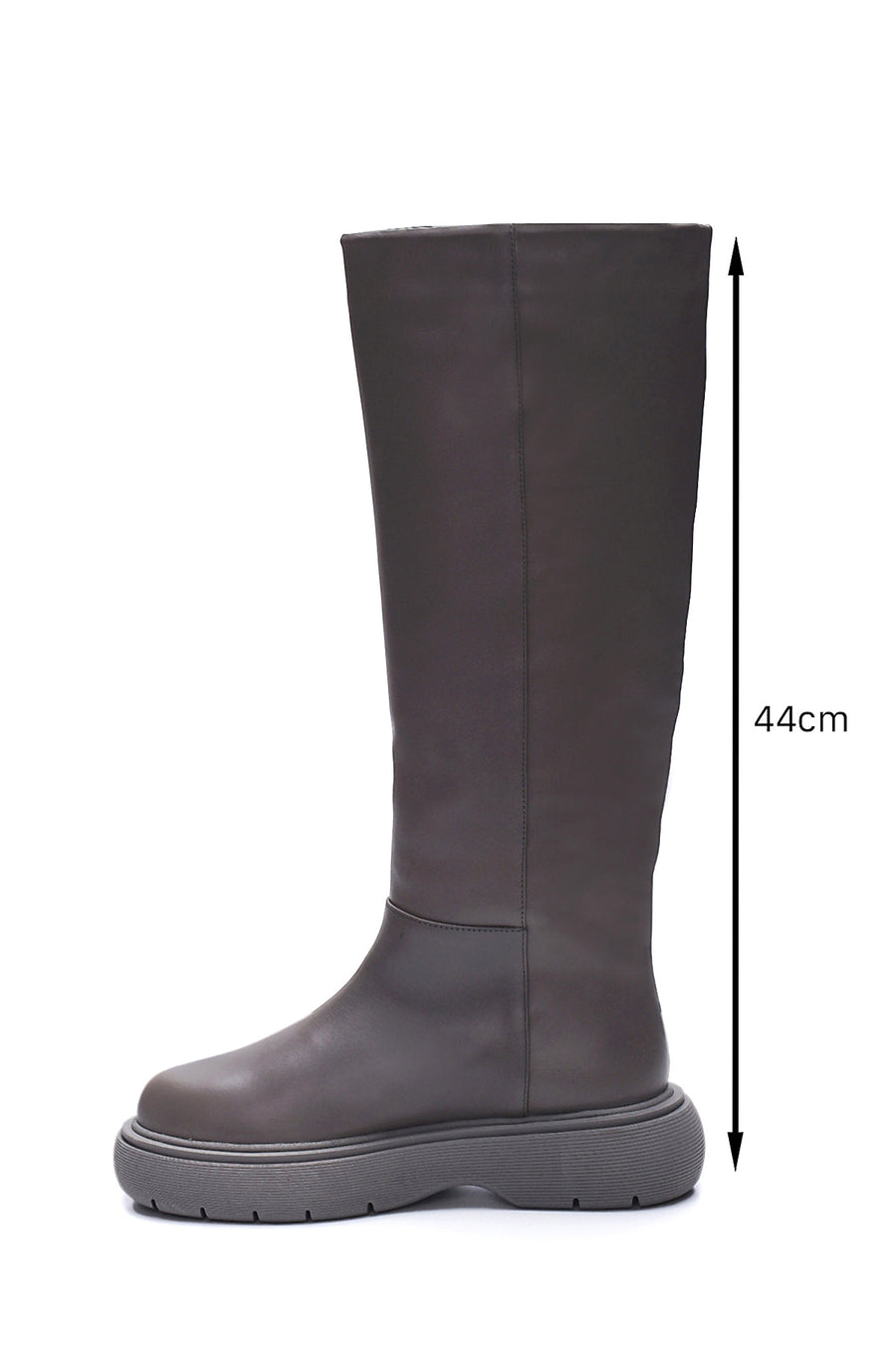 Women's Leather Thick Sole Boots