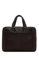 Men's Brown Long Strap Briefcase | Derimod