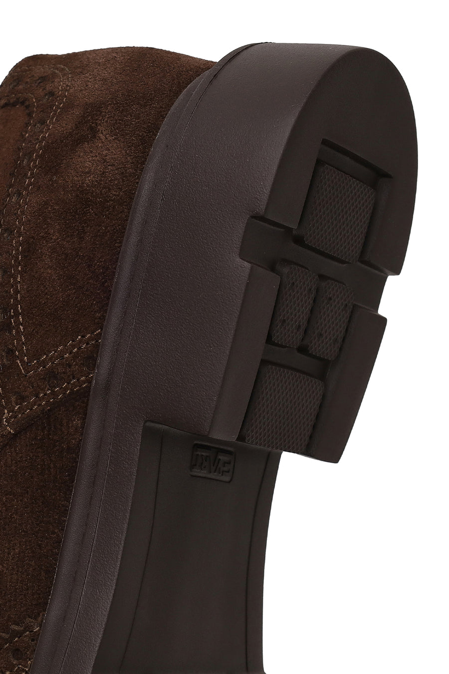 Male Brown Buckled Suede Casual Shoes