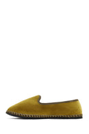 Kadın Yeşil Kumaş Loafer | Derimod