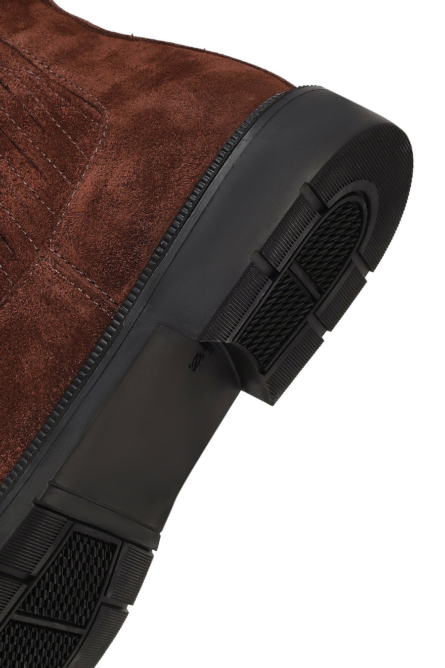 Men's Brown Suede Leather Chelsea Boot