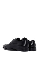 Men's Black Leather Classic Shoes | Derimod