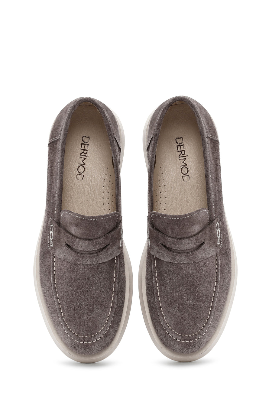 Women's Mink Suede Leather Masculine Loafer