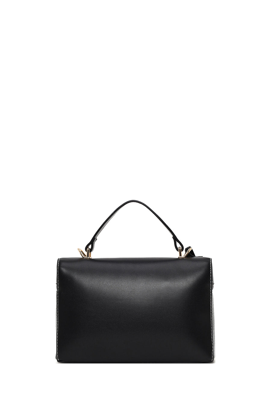 Woman Black Long Strap Shoulder Bag