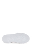 Alberto Guardiani Women's White Chain Leather Sneaker | Derimod