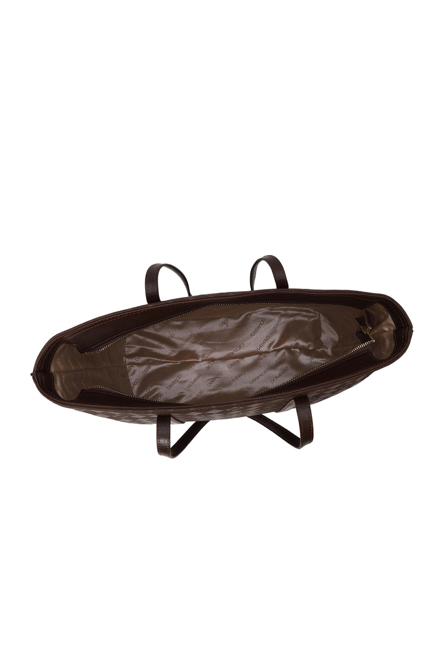 Woman Brown Printed Shoulder Bag
