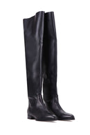Women's Stretch Leather Boots | Derimod