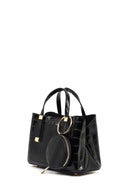 Women's Black Long Strap Mini Classic Handbag | Derimod